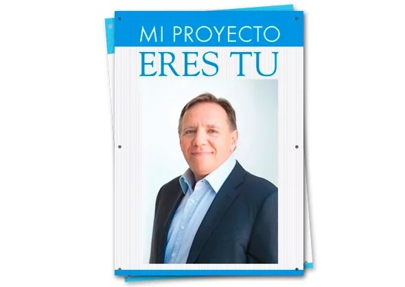carteles para politica